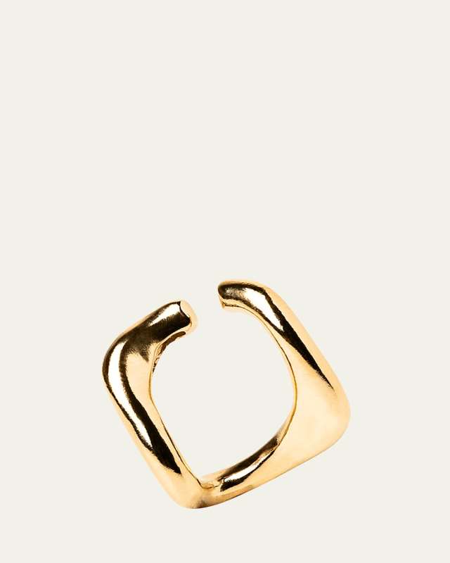 18k Gold Vermeil Ear Cuff